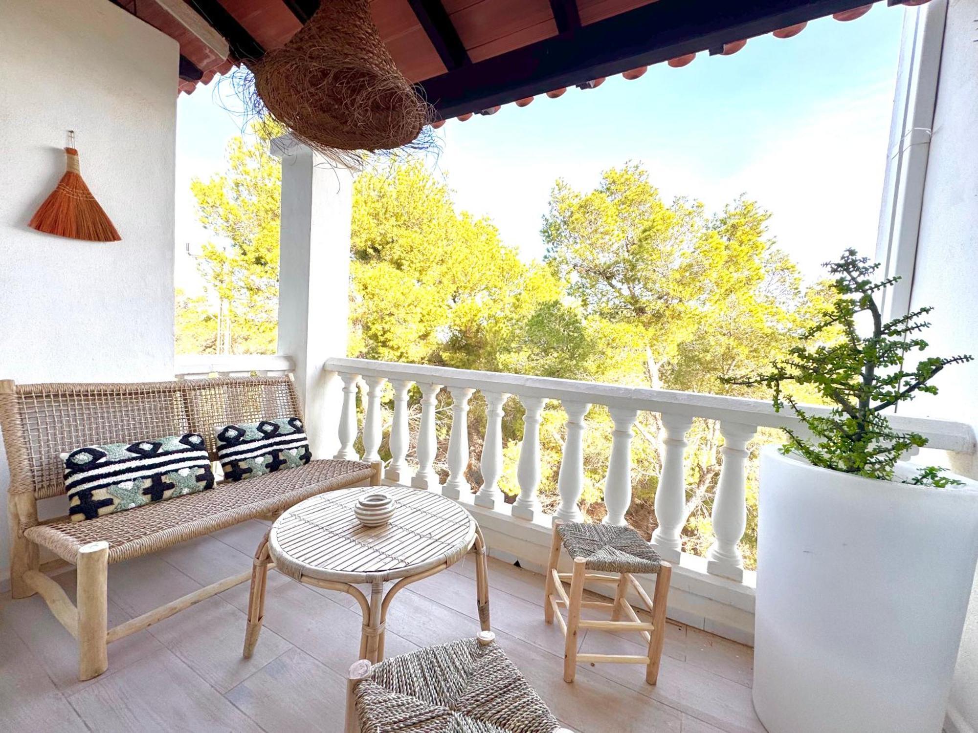 Appartement Es Pujols proche plage, vue mer Extérieur photo