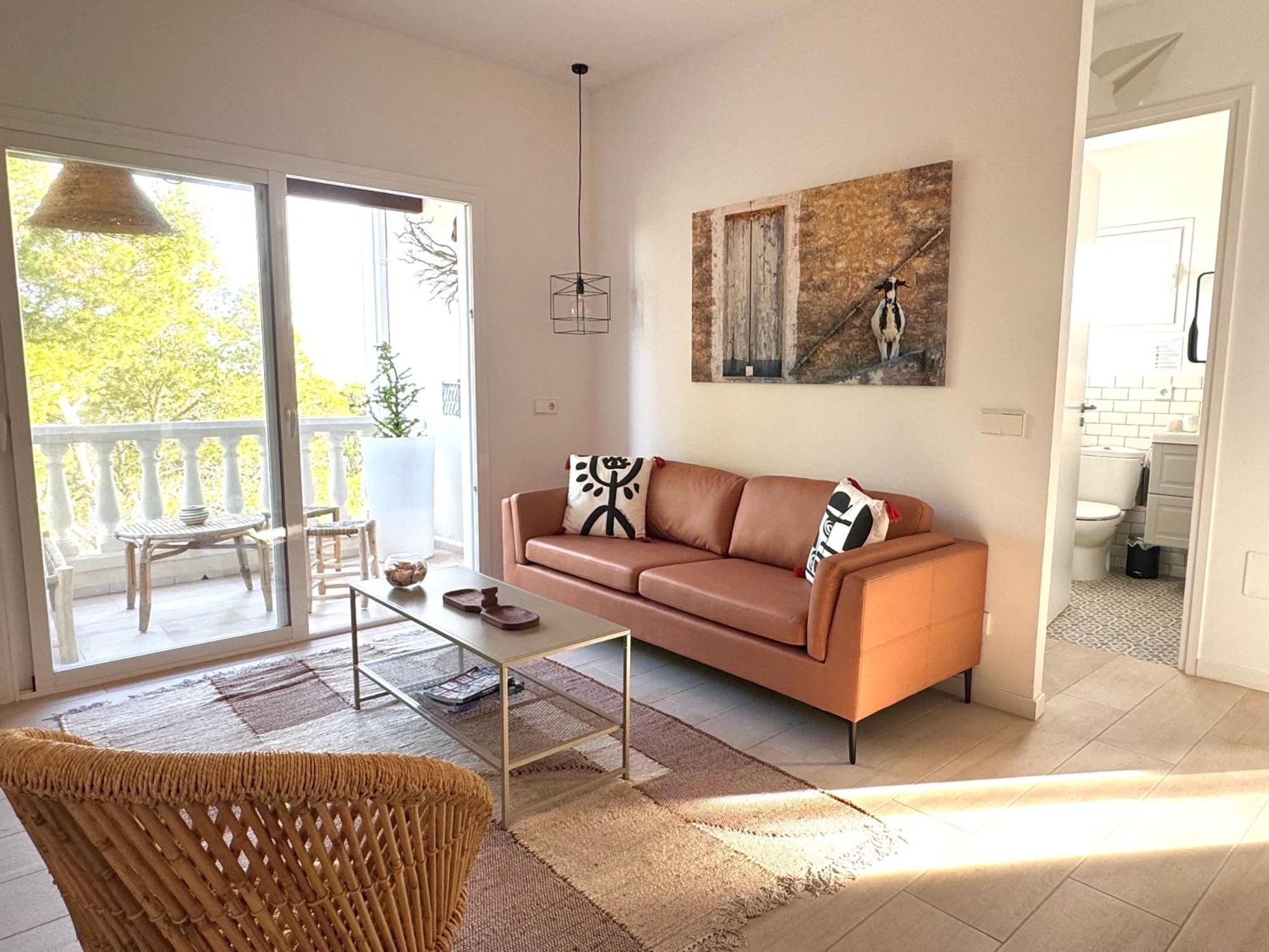Appartement Es Pujols proche plage, vue mer Extérieur photo